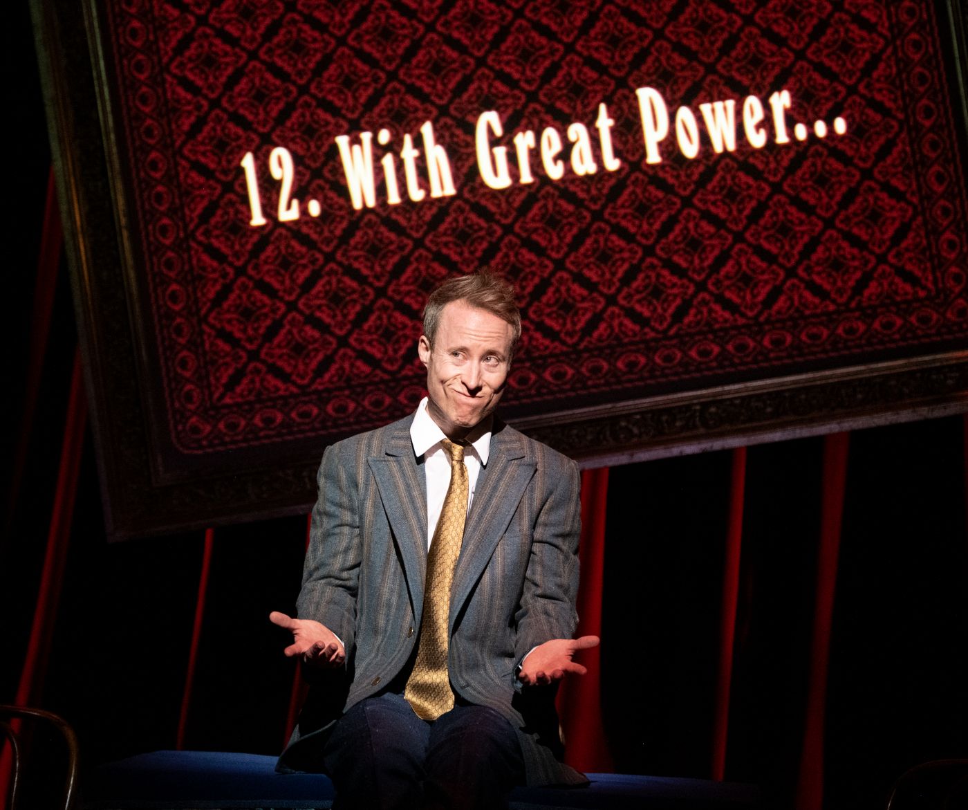 <p>Dendy in NOTHING UP MY SLEEVE. Photo by Margot Schulman. </p>