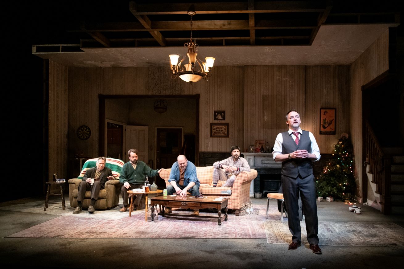 <p>The cast of <em>The Seafarer</em>. Photo by Margot Schulman Photography. </p>