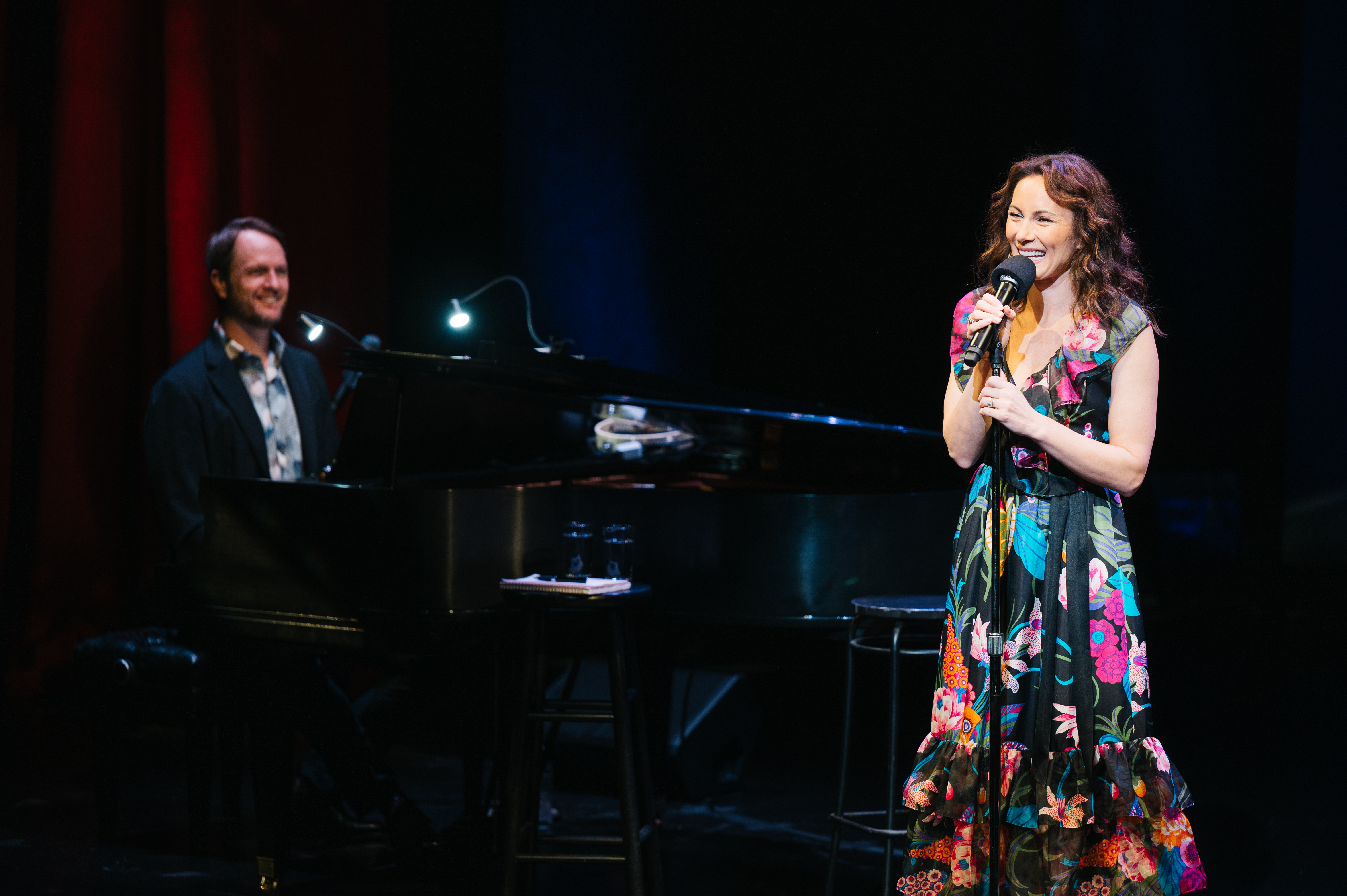 <p>Laura Benanti and Todd Almond performing at the <em>Broadway in Bethesda </em>gala. Photo by Cameron Whitman Photography. </p>