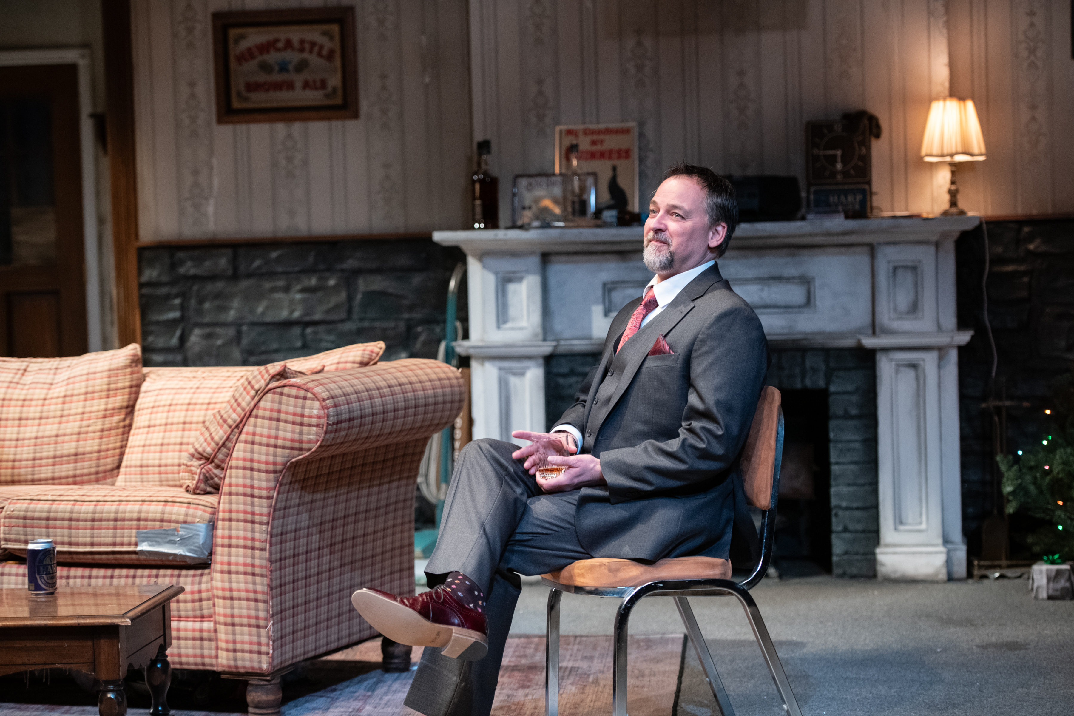 <p>Marcus Kyd (Mr. Lockhart) in <em>The Seafarer</em>. Photo by Margot Schulman Photography. </p>