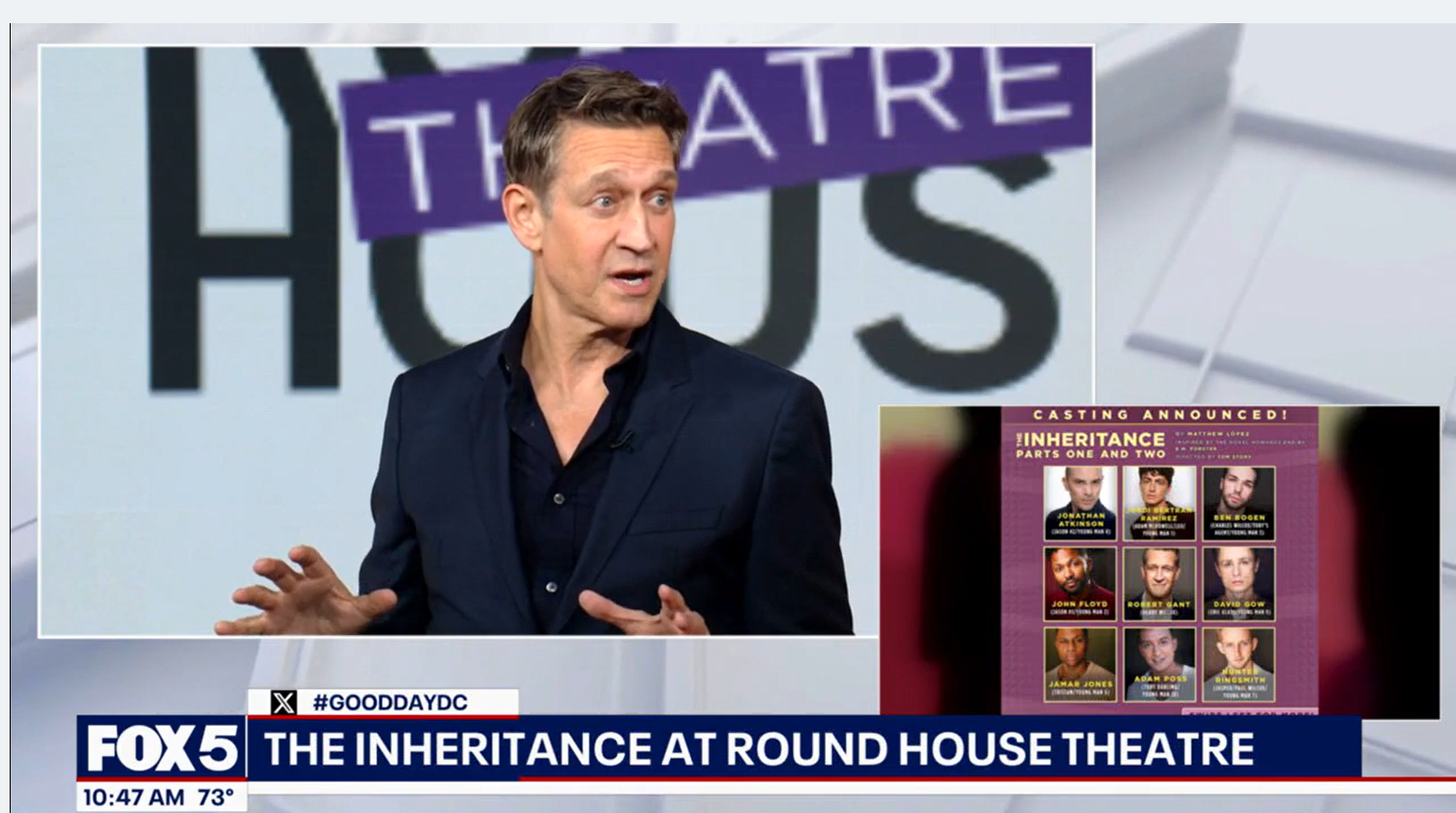 Robert Gant speaks to Fox 5 DC 