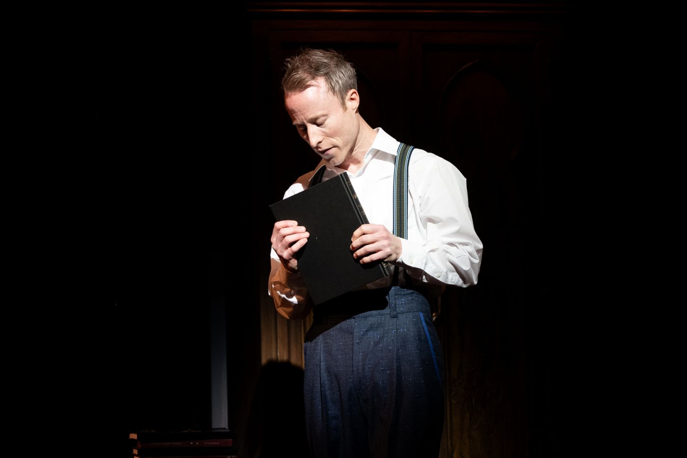 <p>Dendy in NOTHING UP MY SLEEVE. Photo by Margot Schulman. </p>