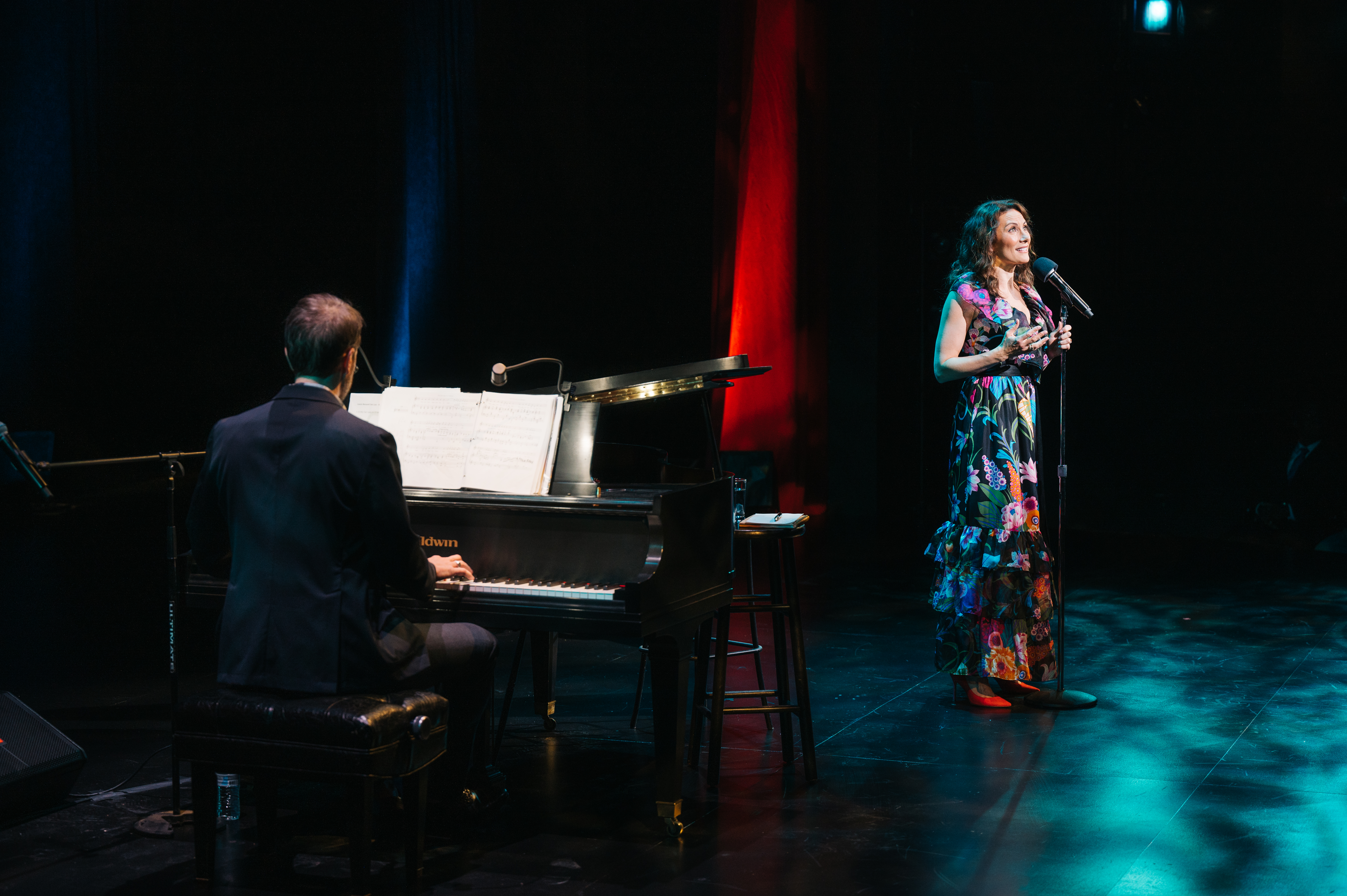 <p>Laura Benanti and Todd Almond performing at the <em>Broadway in Bethesda </em>gala. Photo by Cameron Whitman Photography. </p>