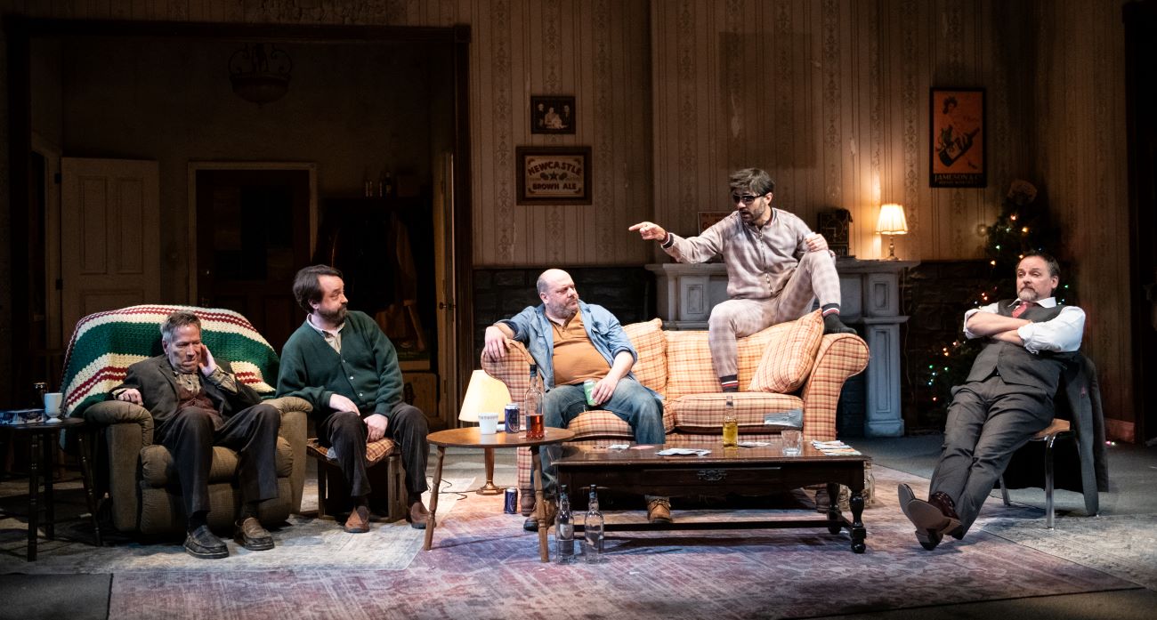 <p>The cast of <em>The Seafarer</em>. Photo by Margot Schulman Photography. </p>