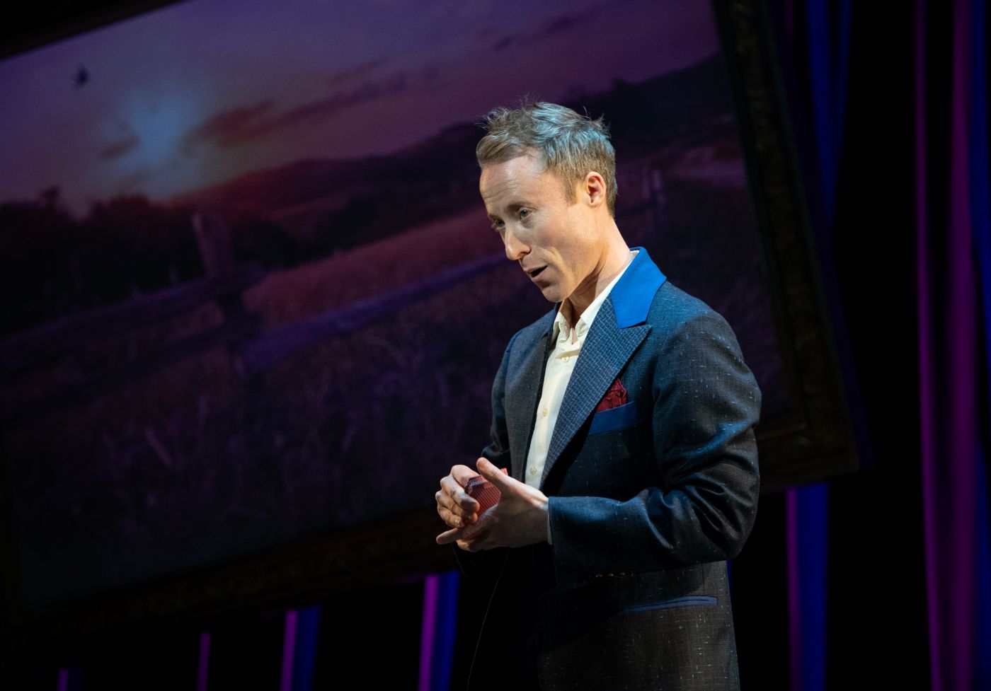 <p>Dendy in NOTHING UP MY SLEEVE. Photo by Margot Schulman. </p>