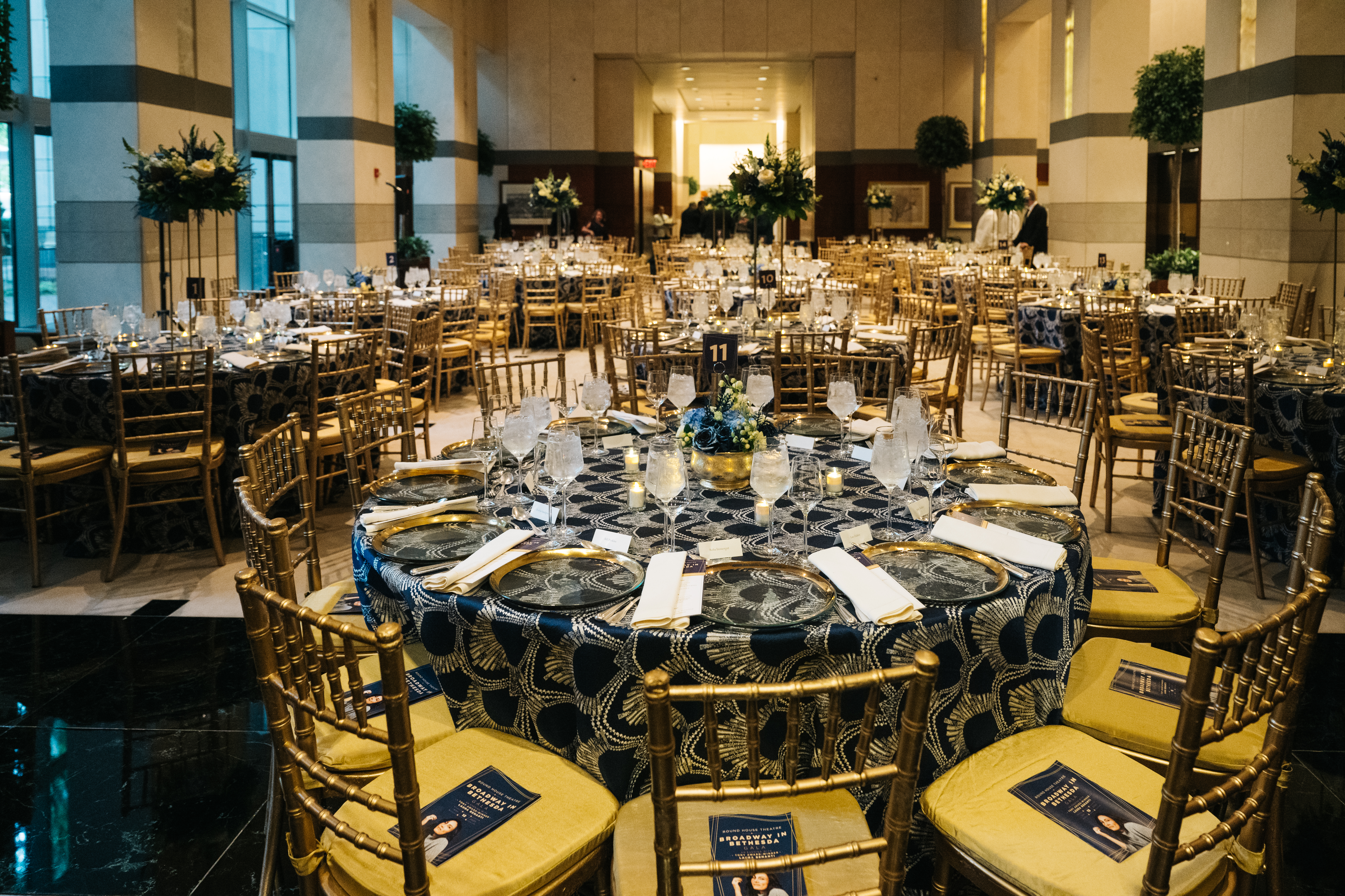 <p>Dinner at 7501 Wisconsin. Photo by Cameron Whitman Photography</p>